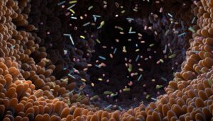 Intestinal,Bacteria.,Microbiome.,Gut,Microbiome,Helps,Control,Intestinal,Digestion,And