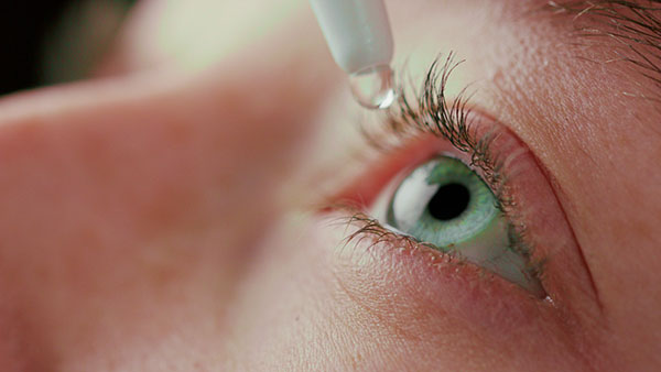 Close-up Beautiful Blue Eye